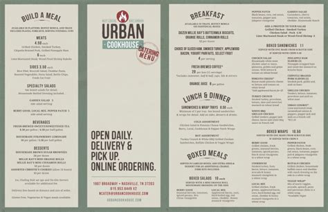 Urban cookhouse nutrition